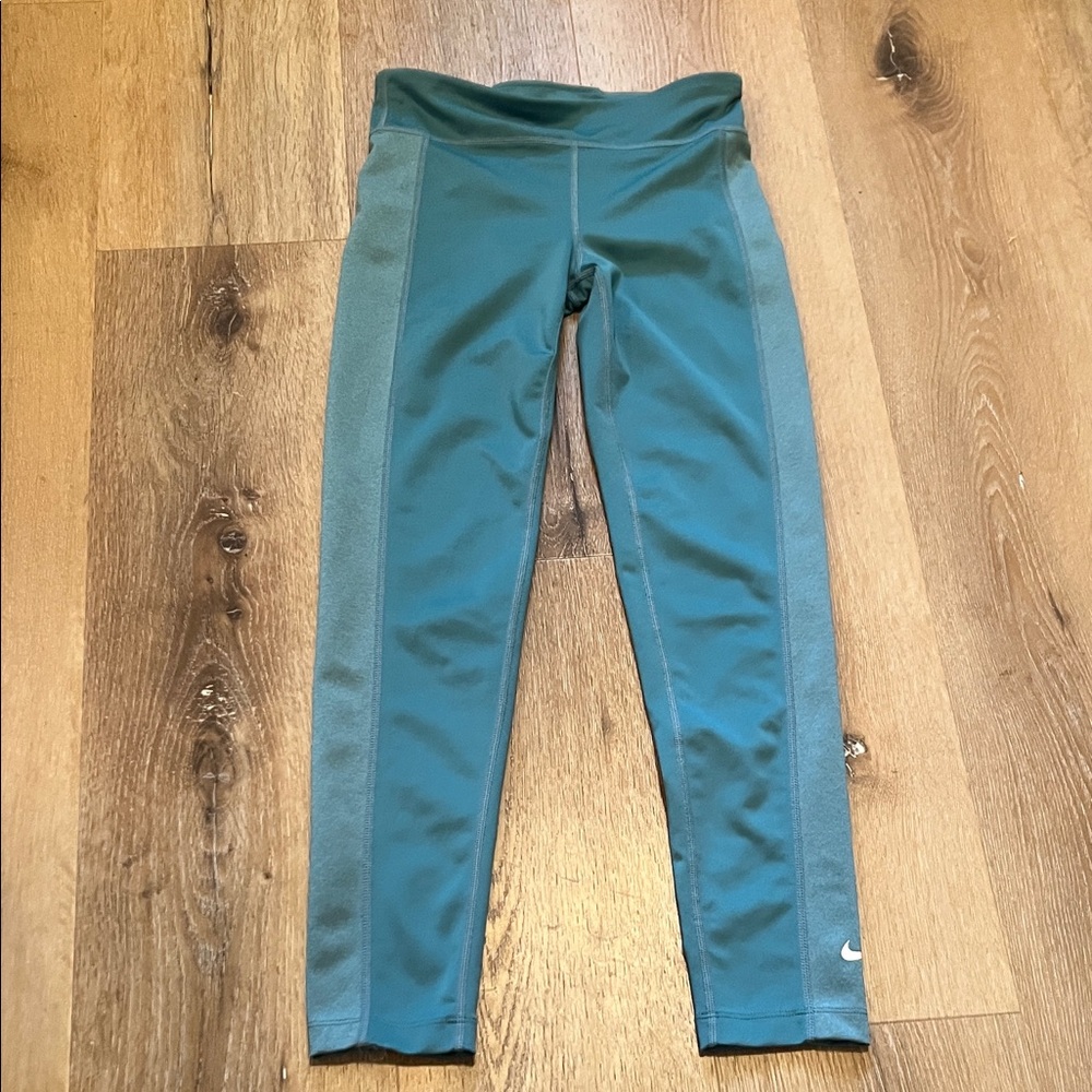 Nike Girl’s Teal Leggings Medium